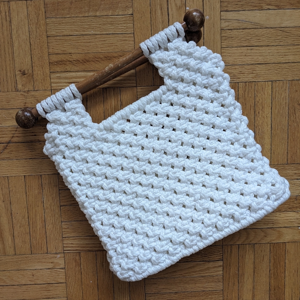 Handmade Vintage Crochet Purse